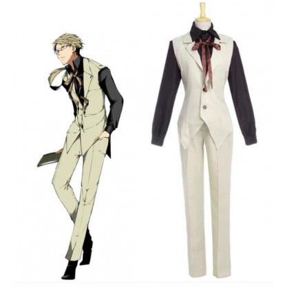 Rolecosplay Bungou Stray Dogs Doppo Kunikida Cosplay Costumes