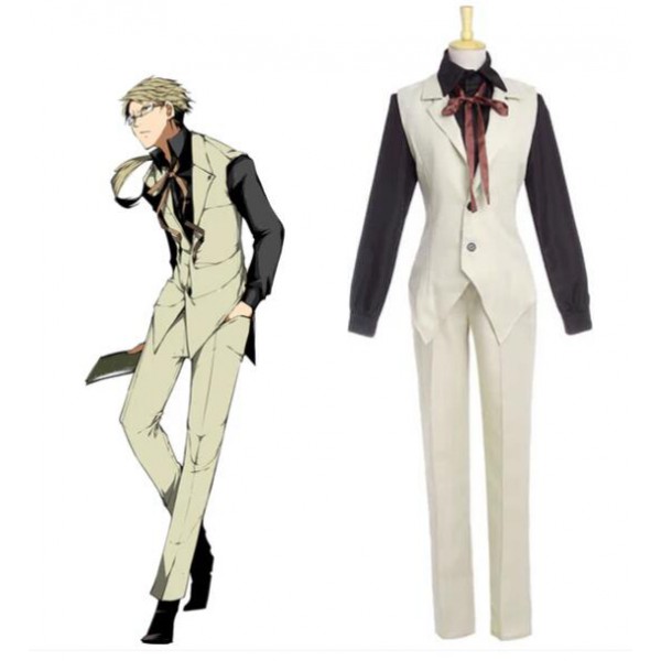 Rolecosplay Bungou Stray Dogs Doppo Kunikida Cosplay Costumes