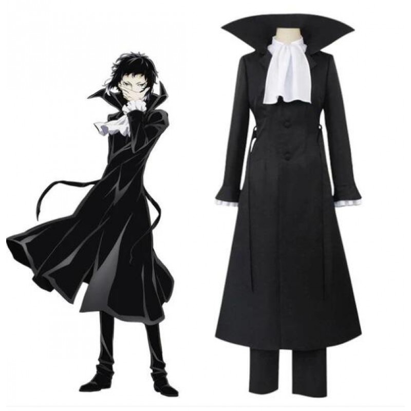Bungou Stray Dogs Ryunosuke Akutagawa Halloween Cosplay Costume