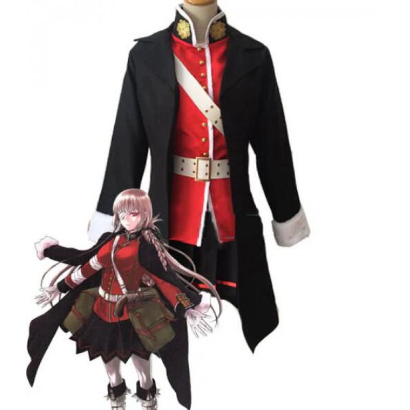 Fate Grand Order FGO Nightingale Red Black Cosplay Costumes