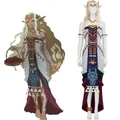【Support Customization】The Legend of Zelda Tears of the Kingdom Sonia Cosplay Costume