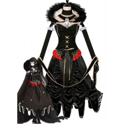 Fate/Apocrypha Assassin of Red Black Anime Cosplay Costumes
