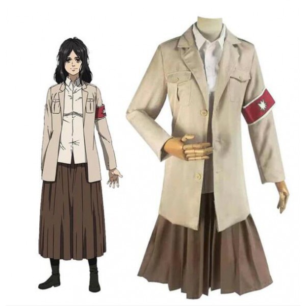 Attack on Titan Pieck Finger Cosplay Costume