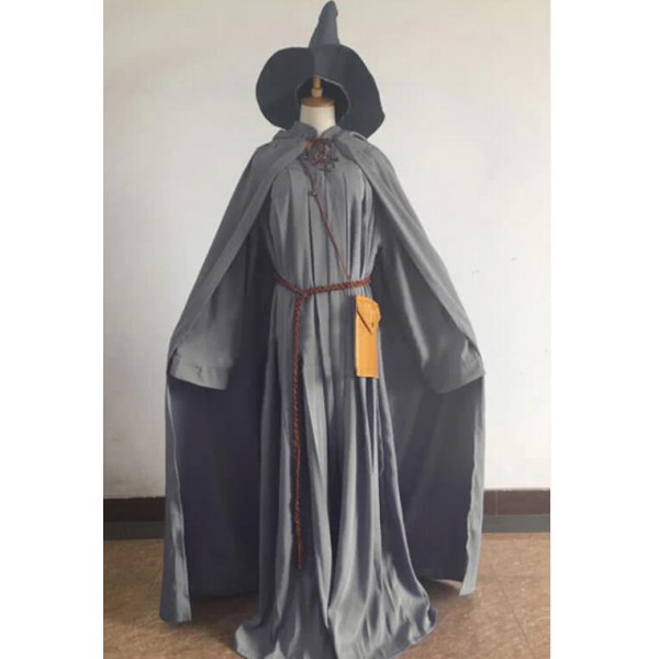 Lord of the Rings Wizard Gandalf Cosplay Costume