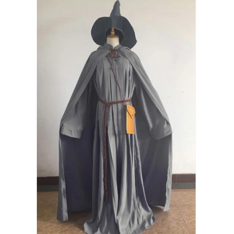 Lord of the Rings Wizard Gandalf Cosplay Costume