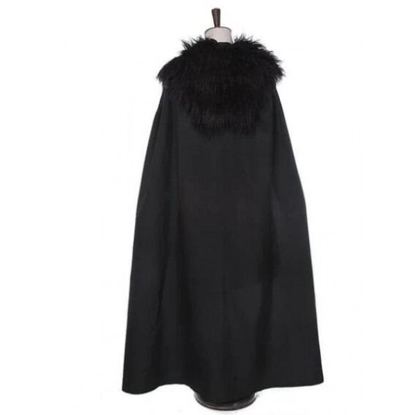 A Song of Ice and Fire Jon Snow Cloak Cosplay Costumes