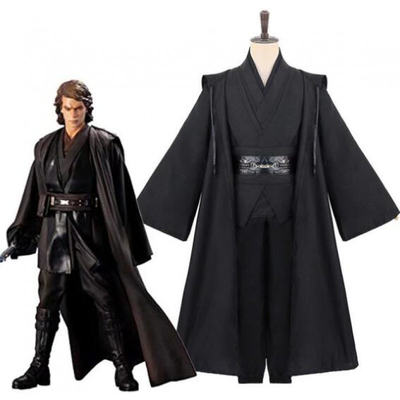 Star Wars Jedi Knight Anakin Skywalker Darth Vader Cosplay Costume