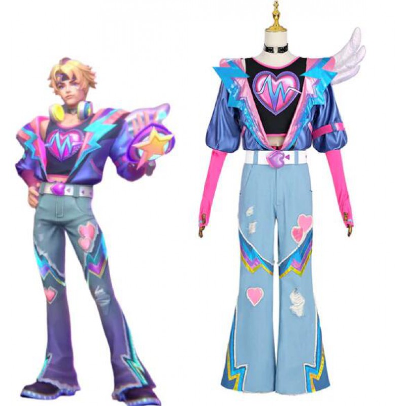 League Of Legends LOL Lovestruck Ezreal Cosplay Halloween Costume