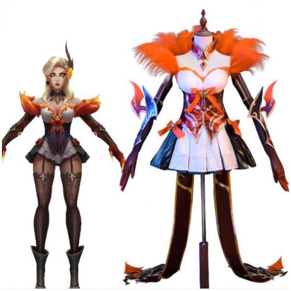 LOL High Noon Evelynn Cosplay Costume Halloween Costume