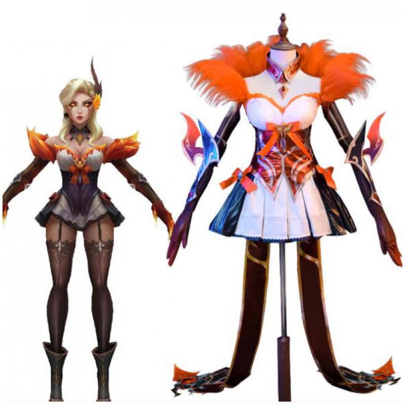 LOL High Noon Evelynn Cosplay Costume Halloween Costume