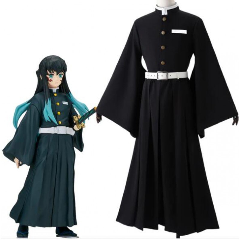 Demon Slayer Tokitou Muichirou Male Uniform Cosplay Costume