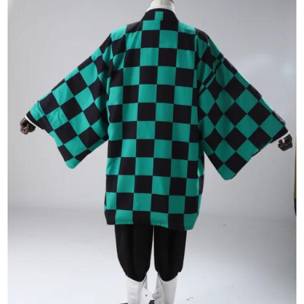 Demon Slayer / Kimetsu no Yaiba Tanjirou Kamado kimono Cosplay Costume