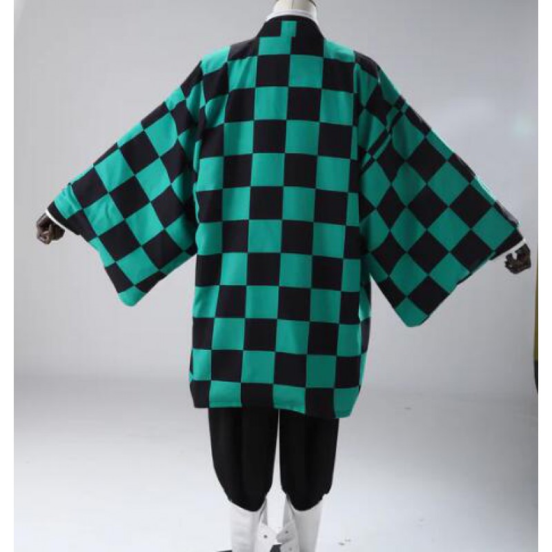 Demon Slayer / Kimetsu no Yaiba Tanjirou Kamado kimono Cosplay Costume